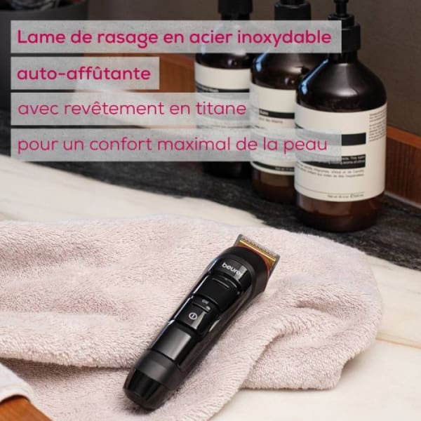 Tondeuse A Barbe Rechargeable BEURER Noir (MN4X) Tondeuse A Barbe Rechargeable BEURER Noir (MN4X)